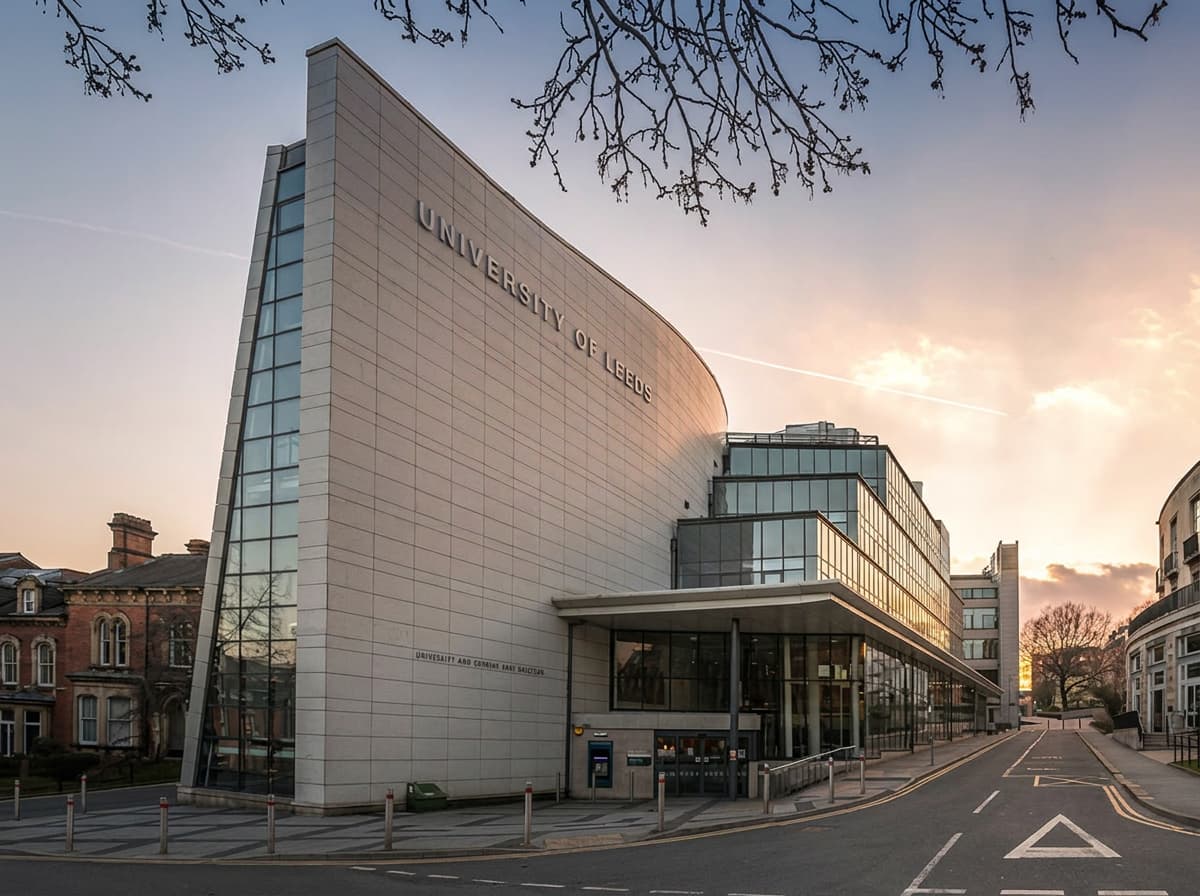 A historic UK university building.